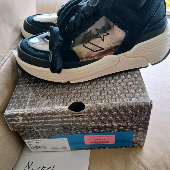 Converse Weapon CX Joshua Vides Black Clear Shoes A00715C Men's Size 8.5 - Picture 4 of 7